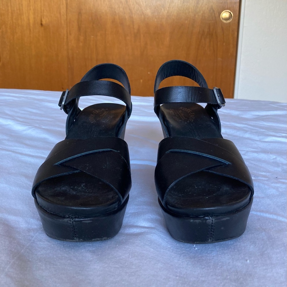 Kork-Ease Women's Black Sandals Size 8M - Picture 11 of 16